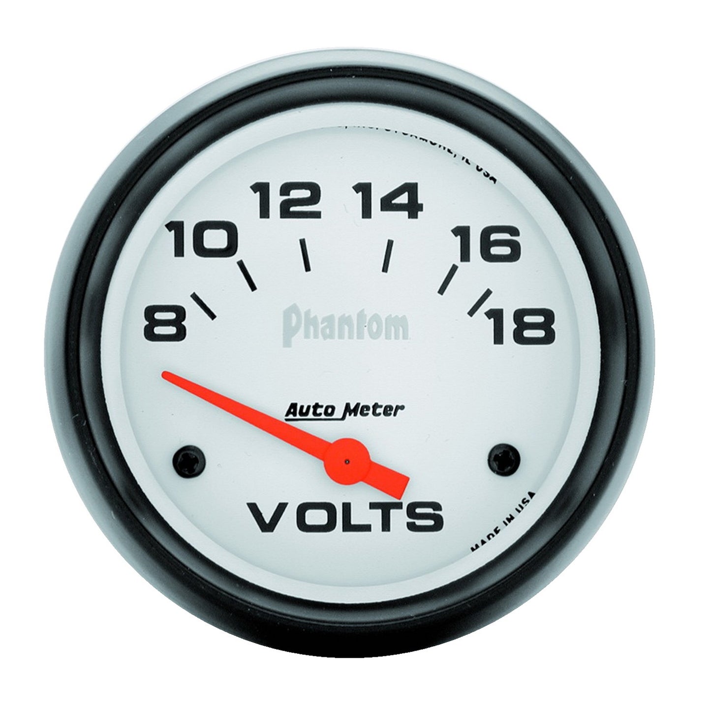AutoMeter 2-5/8 in. VOLTMETER 8-18V PHANTOM 5891