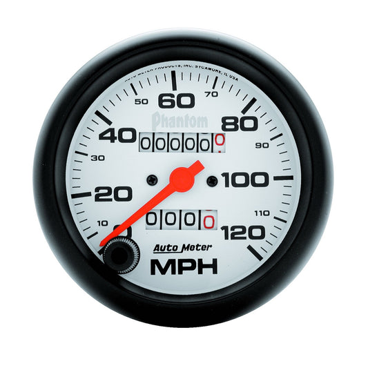 AutoMeter 3-3/8 in. SPEEDOMETER 0-120 MPH PHANTOM 5892