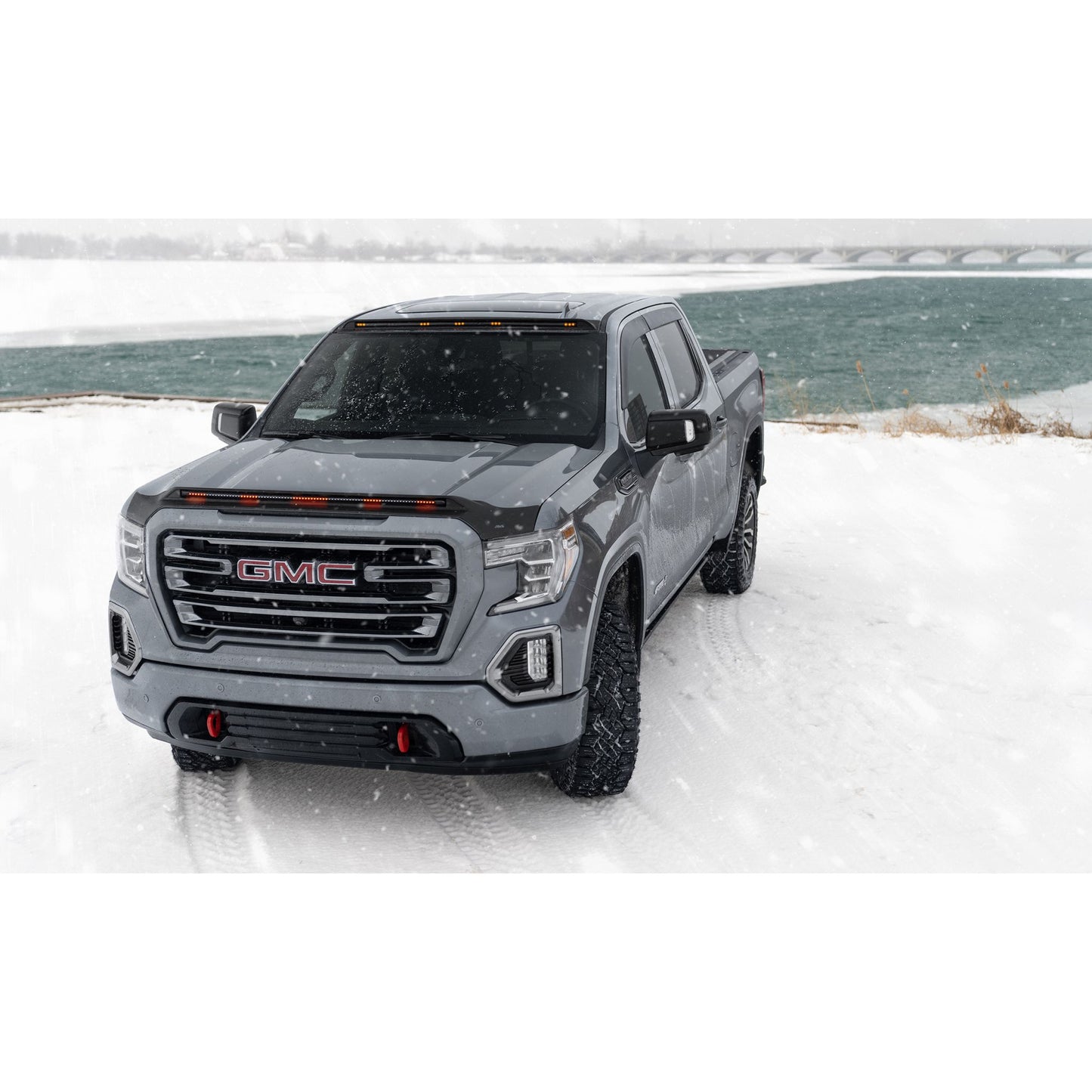 Auto Ventshade 953167 Aeroskin LightShield Pro Hood Protector For 19-23 GMC Sierra 1500