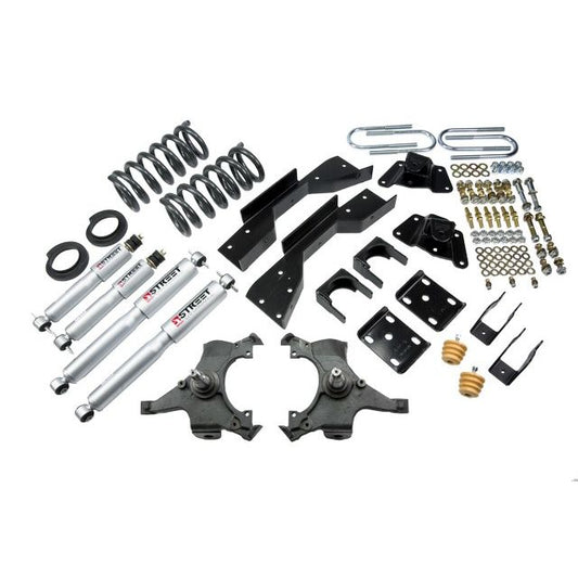 BELLTECH 794SP LOWERING KITS Front And Rear Complete Kit W/ Street Performance Shocks 1995-1999 Chevrolet Tahoe/Yukon (2DR only) 4 in. or 5 in. F/5.5 in. R drop W/ Street Performance Shocks