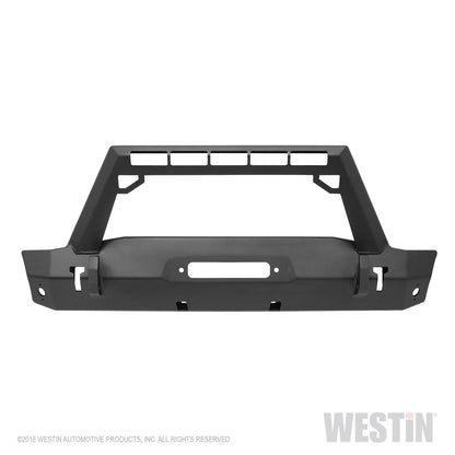 WESTIN WJ2 Stubby Front Bumper W/LED Light Bar Mount 59-80085