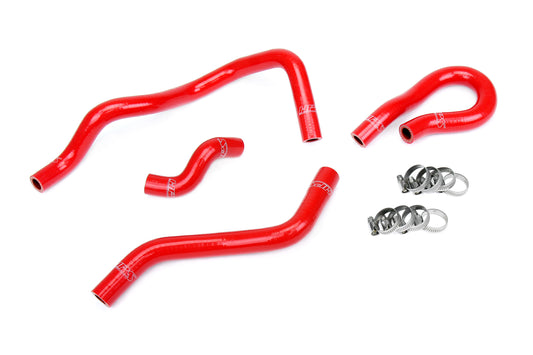 HPS Performance 3-ply Reinforced Silicone Replaces Rubber Heater Coolant And Water Bypass Hoses 57-1773-RED