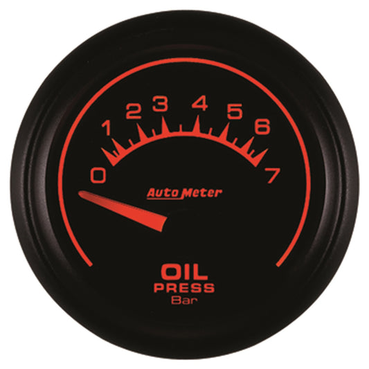 AutoMeter 2-1/16 in. OIL PRESSURE 0-7 BAR ES 5927-M