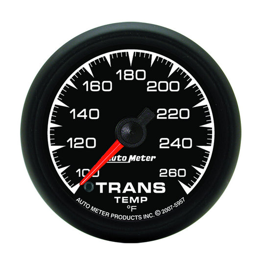 AutoMeter 2-1/16 in. TRANSMISSION TEMPERATURE 100-260 Fahrenheit ES 5957