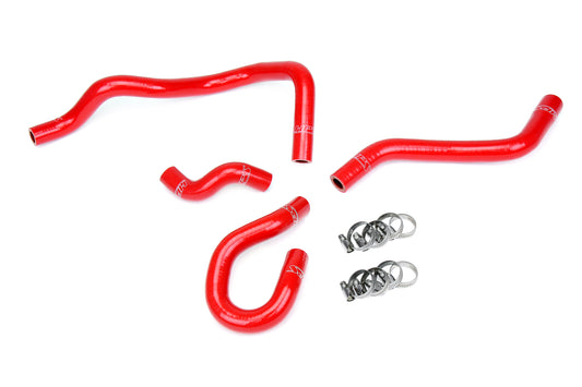 HPS Performance 3-ply Reinforced Silicone Replaces Rubber Heater Coolant And Water Bypass Hoses 57-1774-RED