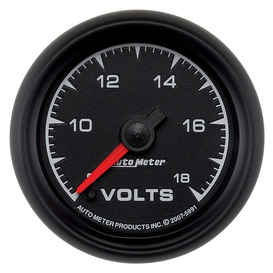 AutoMeter 2-1/16 in. VOLTMETER 8-18V ES 5991