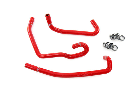 HPS Performance 3-ply Reinforced Silicone Replaces Rubber Heater Coolant Hoses 57-2141H-RED