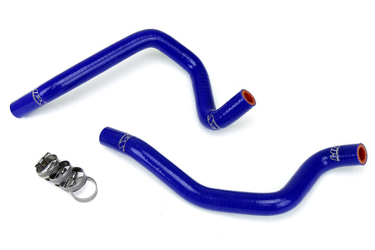 HPS Performance 3-ply Reinforced Silicone Replace OEM Rubber Heater Coolant Hoses 57-1803-BLUE