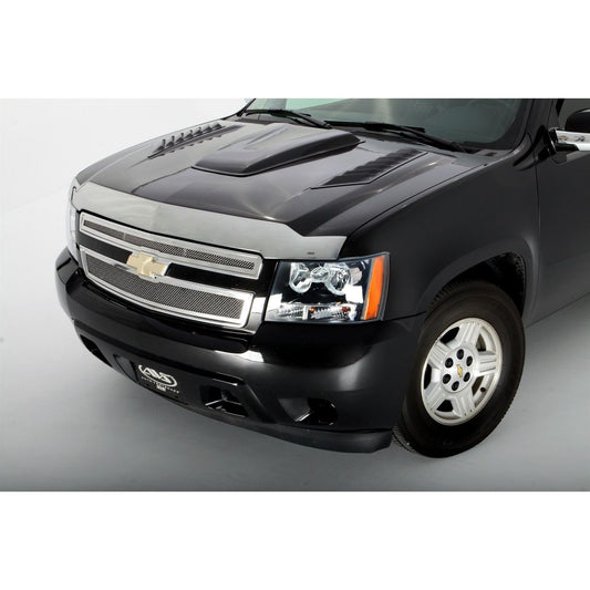Auto Ventshade 622011 Aeroskin Flush Mount Chrome Hood Protector For 2007-2014 Chevrolet Tahoe 2007-2013 Avalanche 2007-2014 Suburban 1500 2500