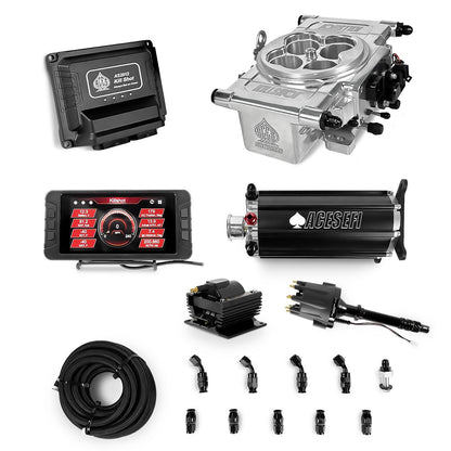 Killshot EFI Master Kits (Polished) With Fuel Pump Modules