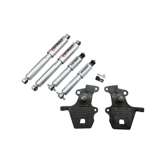 BELLTECH 940SP LOWERING KITS Front And Rear Complete Kit W/ Street Performance Shocks 1997-2002 Ford Expedition/Navigator (2WD w/ Factory Rear Air springs) 2 in. F/2 in. or 3 in. R drop W/ Street Performance Shocks