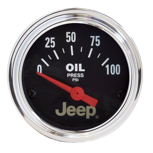 AutoMeter 2-1/16 in. OIL PRESSURE 0-100 PSI JEEP 880240