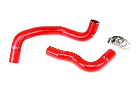 HPS Performance 3-ply Reinforced Silicone Replaces Rubber Radiator Coolant Hoses 57-1833-RED