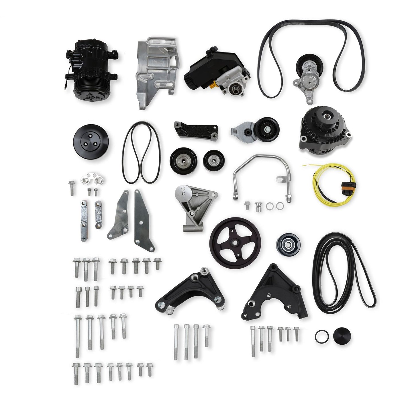 Holley Accessory Drive Bracket 20-163BK