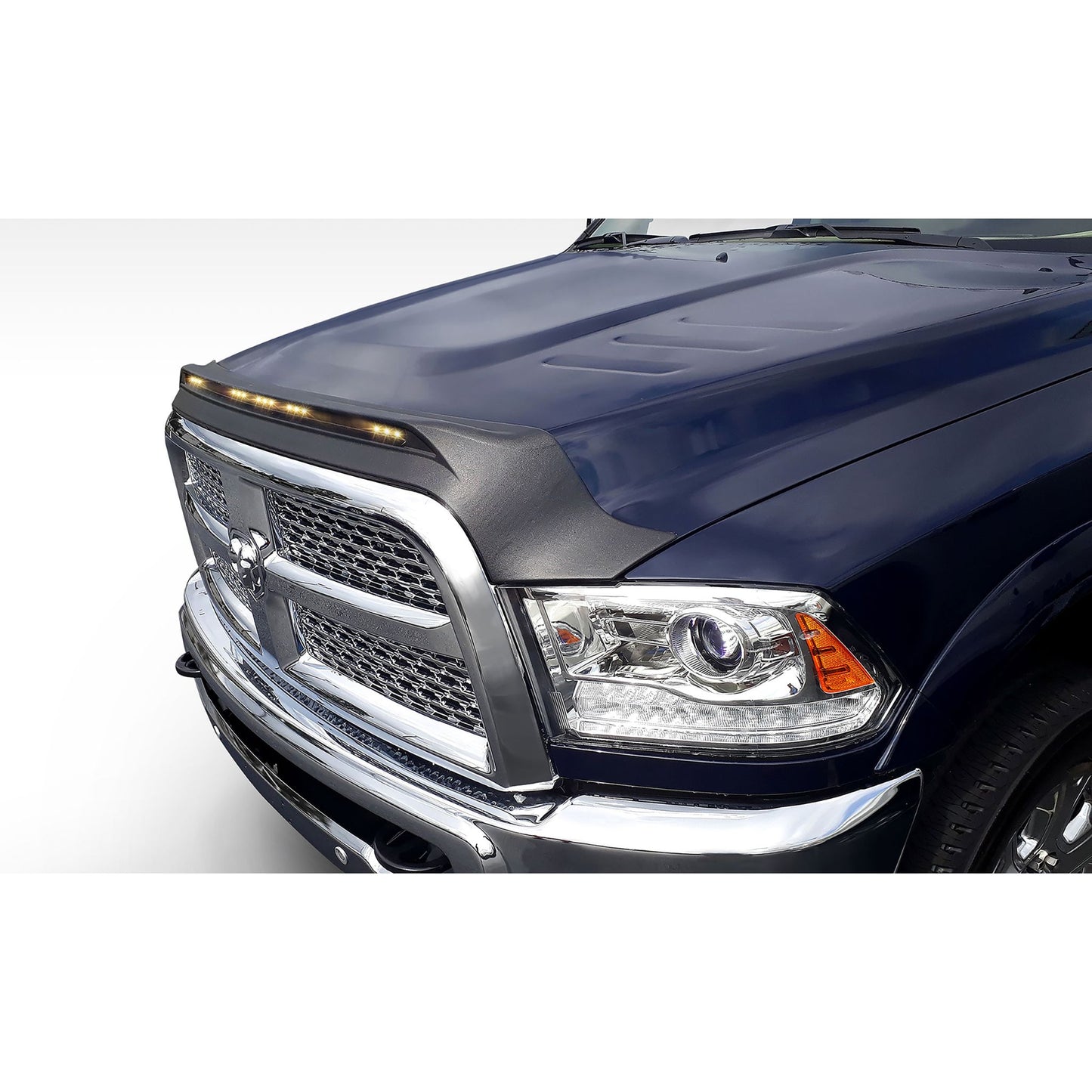 Auto Ventshade 753004 Aeroskin LightShield Hood Protector For 2019-2022 Ram 1500 Classic 2009-2018 Dodge Ram 1500