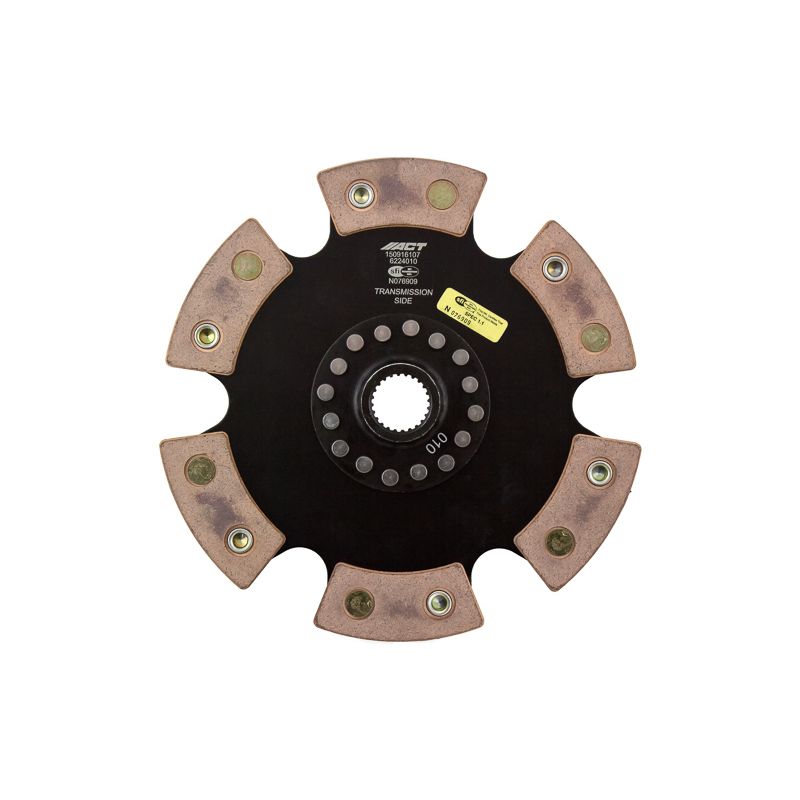 Advanced Clutch Technology 6 Pad Rigid Race Disc ACT-6224010