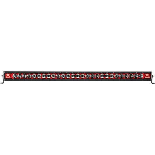 RIGID Industries Radiance Plus LED Light Bar Broad-Spot Optic 50 Inch With Red Backlight 250023