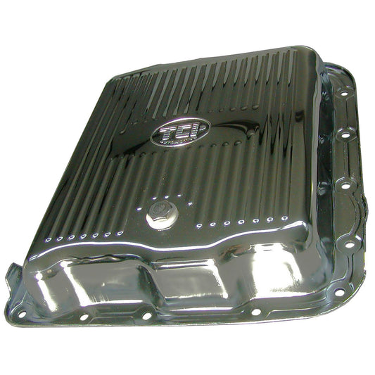 TCI GM 700R4/4L60/65E Chrome-Plated Pan (Stock Depth) 378011