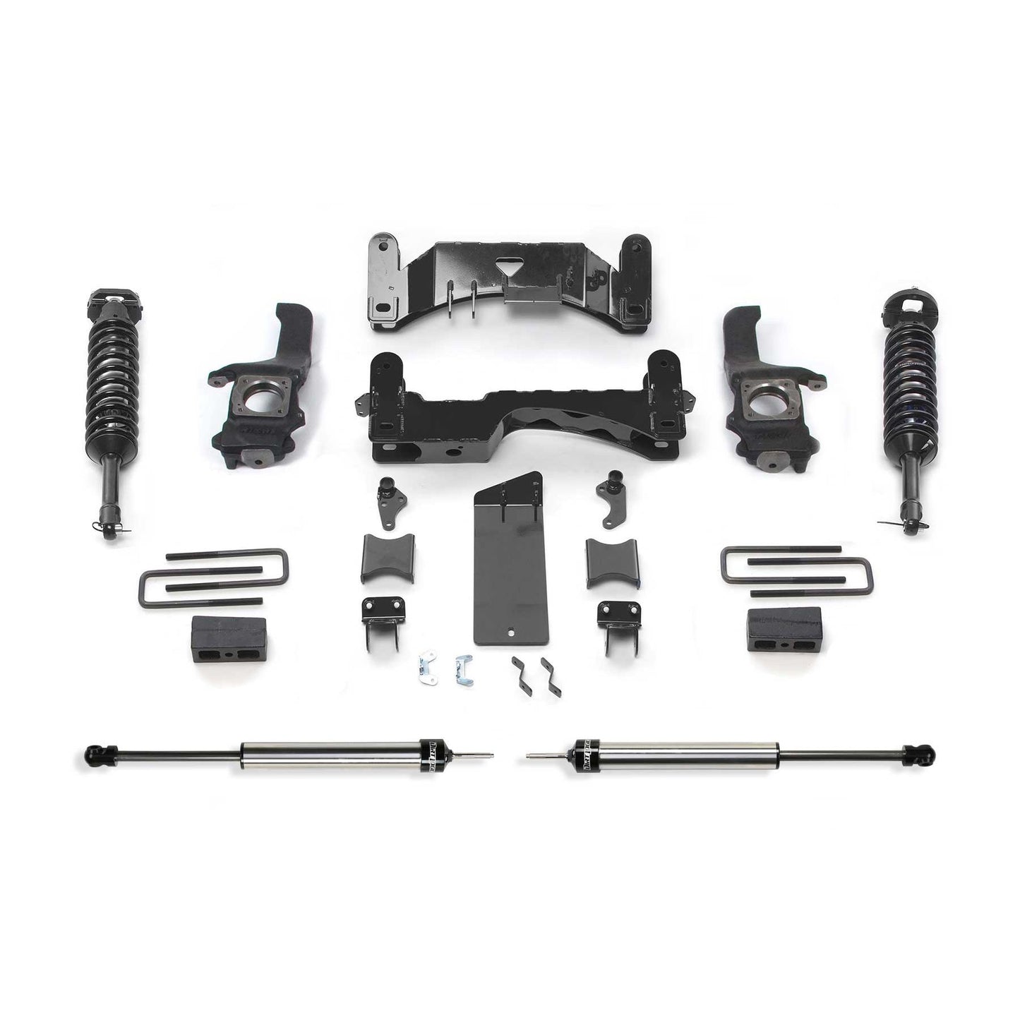 Fabtech 4" PERF SYS W/DLSS 2.5 C/Os & RR DLSS 2016-19 TOYOTA TUNDRA 4WD TRD PRO K7077DL