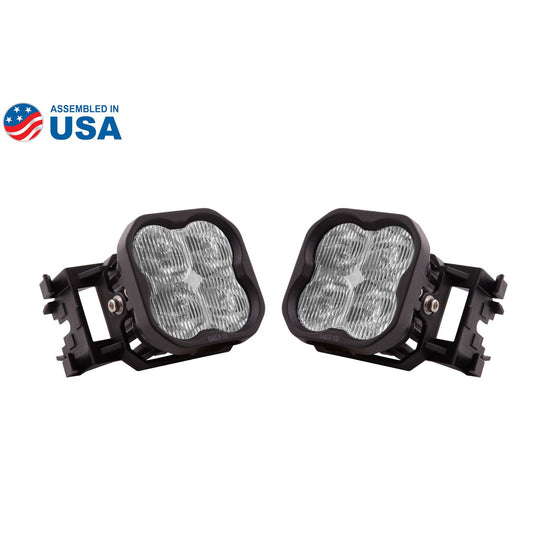 Diode Dynamics - SS3 Type X LED Fog Light Kit Sport White SAE Fog DD6546