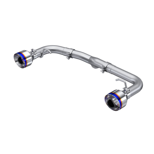 MBRP Exhaust 2.5" Axle-Back; Dual Rear Exit; BE Tips S48053BE