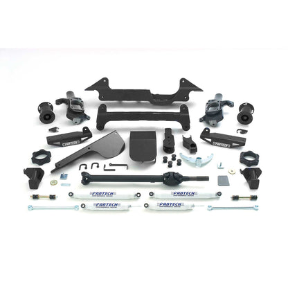 Fabtech 6" PERF SYS W/PERF SHKS 03-05 HUMMER H2 SUV/SUT 4WD W/RR AIR BAGS K5001