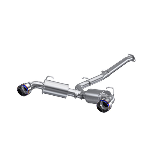 MBRP Exhaust 3in. Cat Back; Dual Split Rear; T304; BE Tip S48043BE