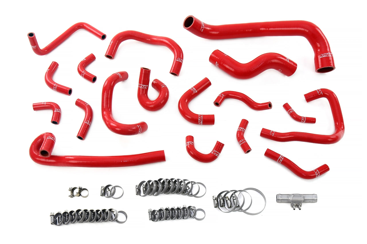 HPS Performance 3-ply Reinforced Silicone Coolant And Idle Air Control Hoses 57-2136-RED