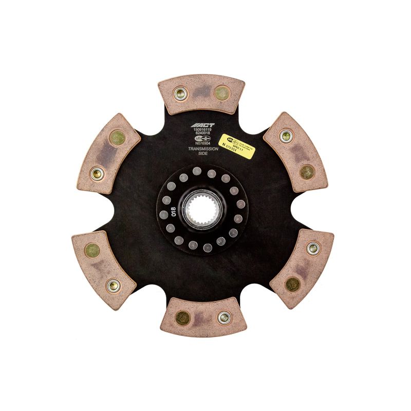 Advanced Clutch Technology 6 Pad Rigid Race Disc ACT-6240018
