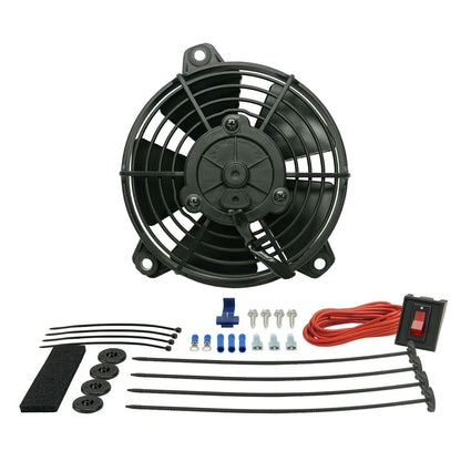 Derale 5" Tornado Electric Puller Fan, Premium Mounting Kit 16505