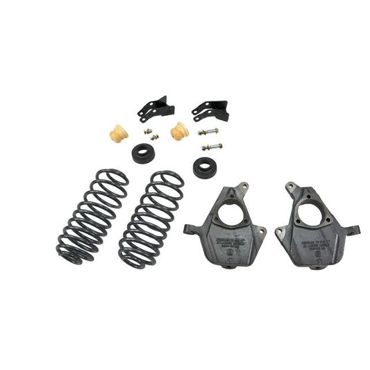 BELLTECH 759 LOWERING KITS Front And Rear Complete Kit W/O Shocks 2000-2006 Chevrolet Tahoe/Suburban/Avalanche/Yukon (2WD/4WD) 2 in. F/3 in. or 4 in. R drop W/O Shocks