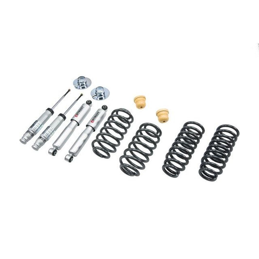 BELLTECH 795SP LOWERING KITS Front And Rear Complete Kit W/ Street Performance Shocks 2002-2009 Chevrolet Trailblazer/Envoy (2WD/4WD) 2 in. F/3 in. R drop 03-06 Chevrolet SSR 1.5 in. F/2 in. R drop W/ Street Performance Shocks