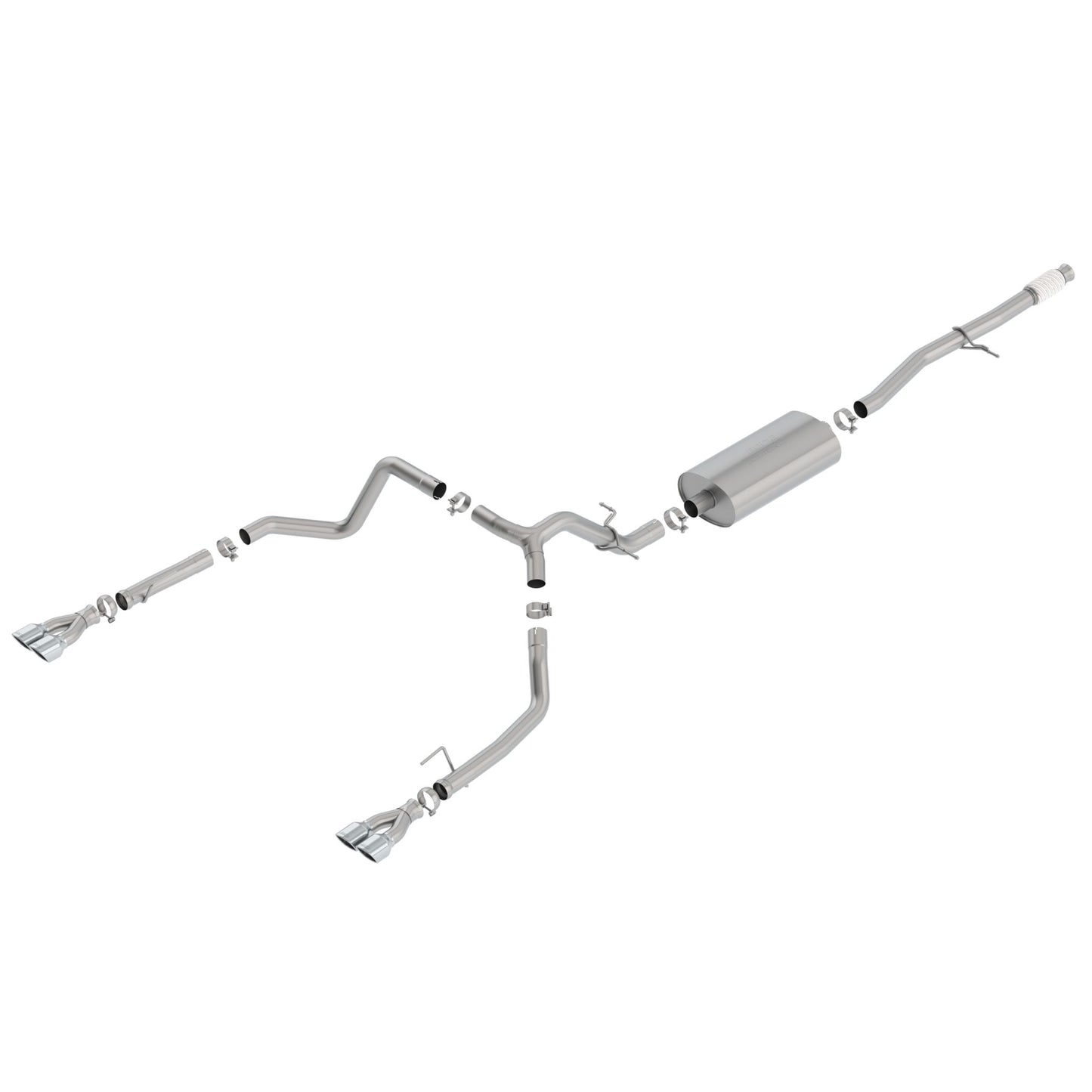 Borla Silverado/ Sierra 1500 2019-2022 Cat-Back(tm) Exhaust System Touring 140780