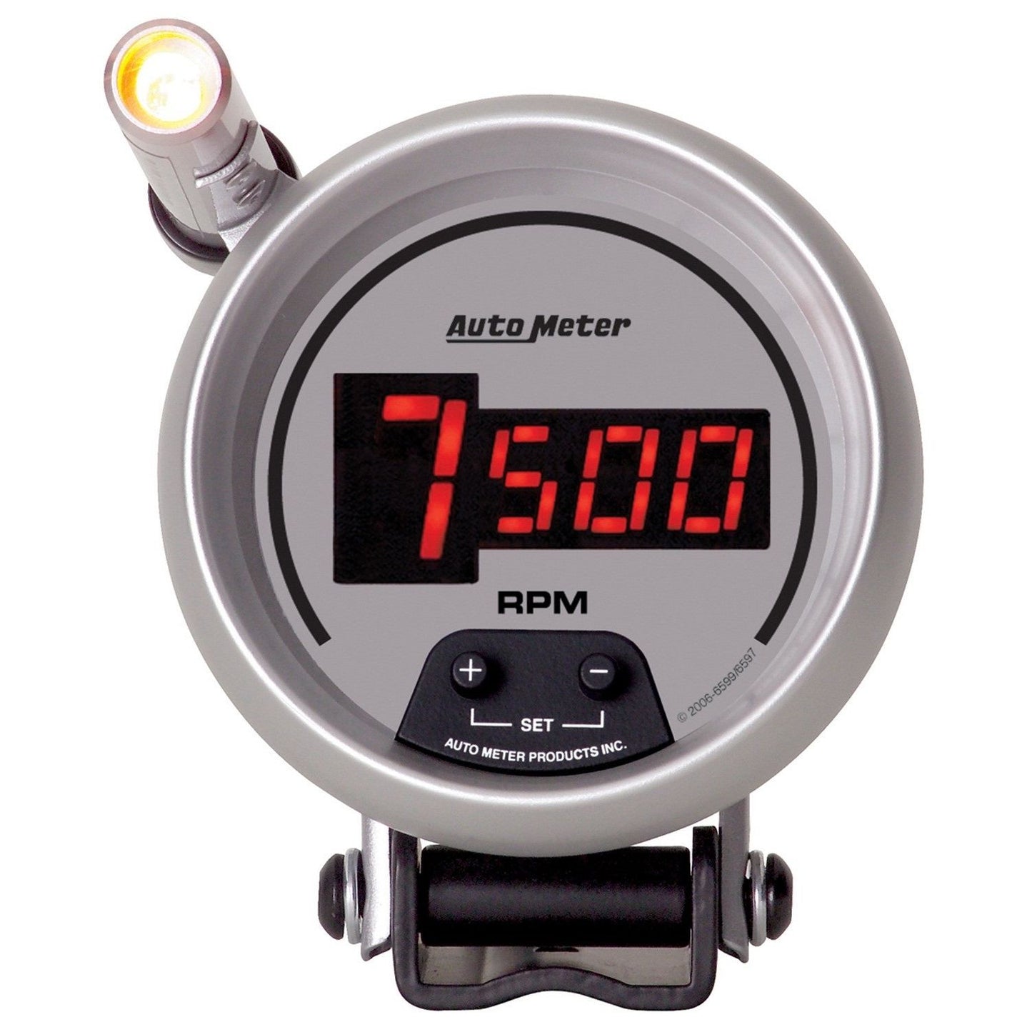 AutoMeter 3-3/4 in. PEDESTAL TACHOMETER 0-10000 RPM ULTRA-LITE DIGITAL 6599