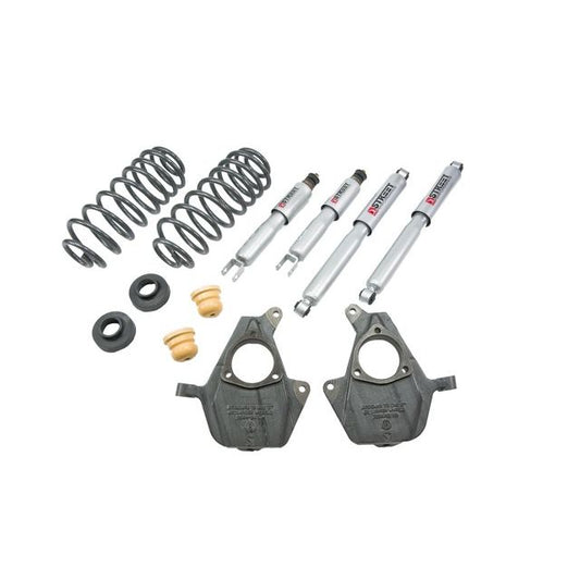 BELLTECH 761SP LOWERING KITS Front And Rear Complete Kit W/ Street Performance Shocks 2000-2006 Chevrolet Avalanche (2WD/4WD) 2 in. F/2 in. or 3 in. R drop W/ Street Performance Shocks