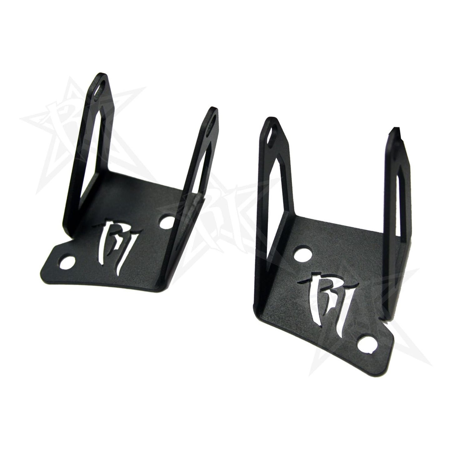 RIGID Industries 2007-2015 Jeep JK A-Pillar Mount Kit Fits D-Series or Radiance POD Lights 40331