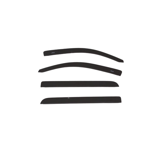 Auto Ventshade 894033-GBA-A Color Match Low Profile Ventvisor Side Window Deflector 4-Piece Set For 2015-2018 Chevrolet Silverado 1500 Crew Cab Black