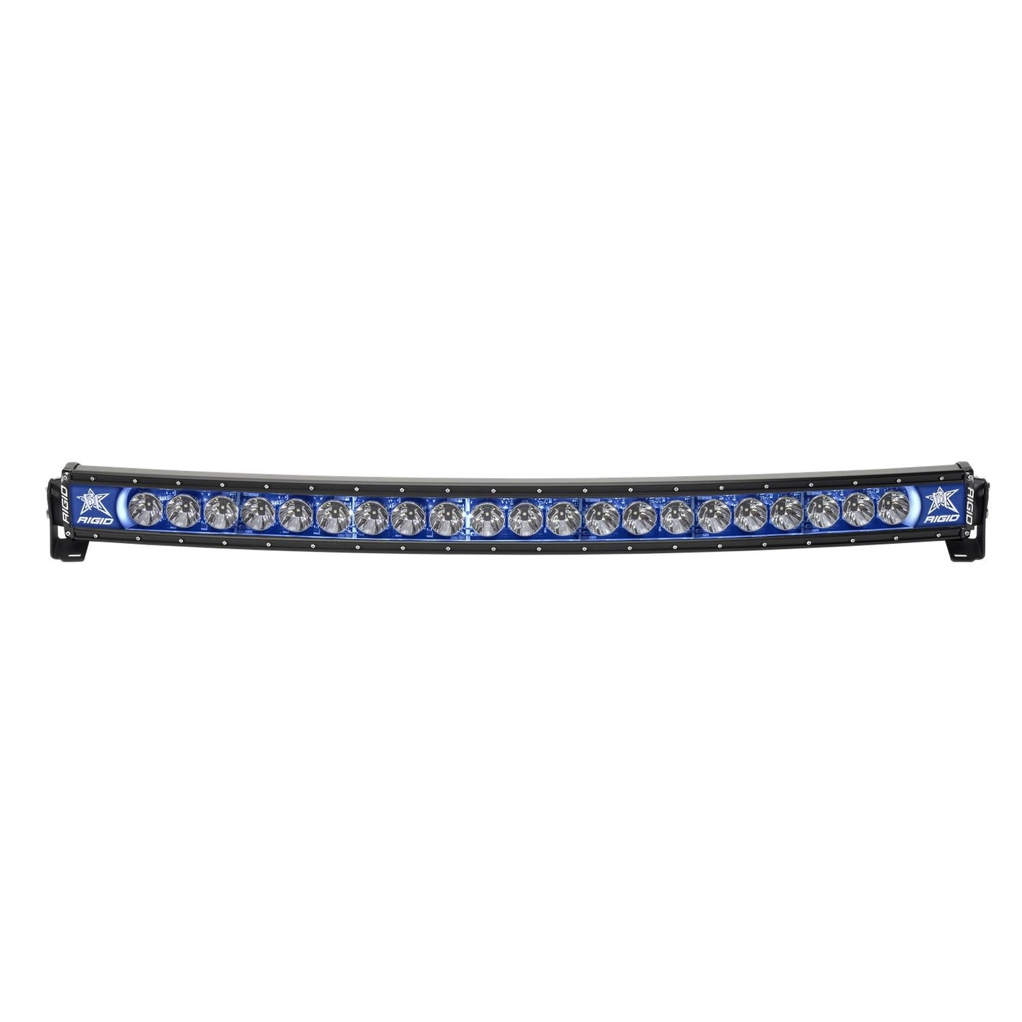 RIGID Industries Radiance Plus Curved Bar Broad-Spot Optic 40 Inch With Blue Backlight 34001