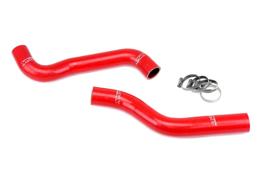 HPS Performance 3-ply Reinforced Silicone Replaces Rubber Radiator Hoses 57-1887-RED
