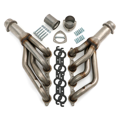 Hedman Hedders 70-81 CAMARO LS SWAP HEADERS; STAINLESS STEEL- RAW 62720