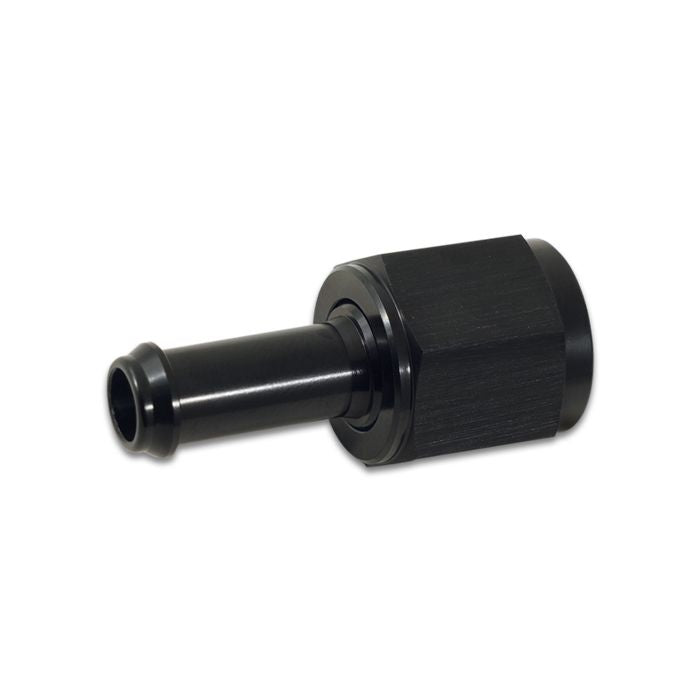 Vibrant Performance - 11215 - Female AN to Hose Barb Straight Adapter AN Size: -6; Barb Size: 5/16 in.