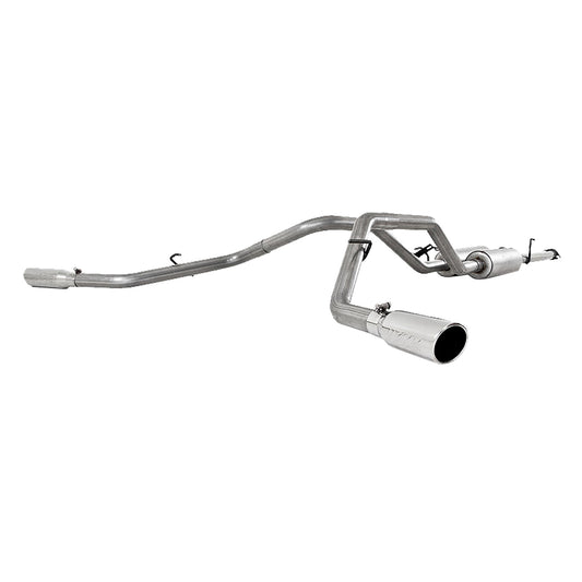 MBRP Exhaust 2 1/2in. Cat Back; Dual Split Side; T409 S5316409