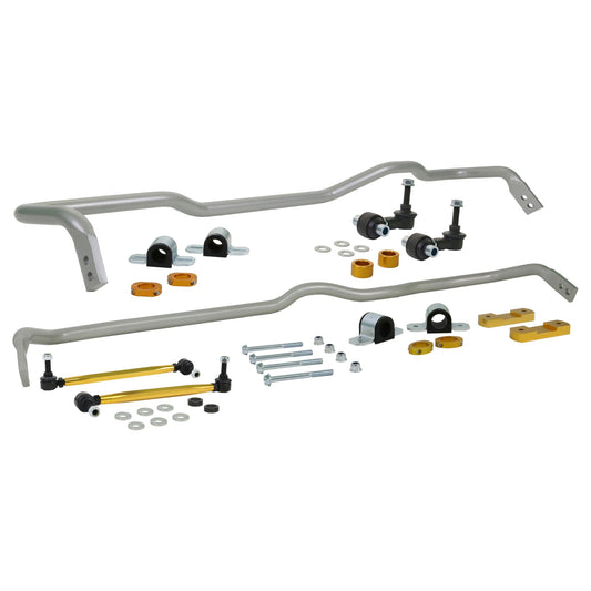Whiteline BWK019 Front (26mm) and Rear (24mm) Swaybar Kit; fits Audi A3 Quattro 15-19