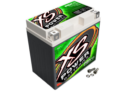 XS Power Batteries 12V AGM Powersports Series Batteries - M6 Terminal Bolts Included 800 Max Amps PSX14