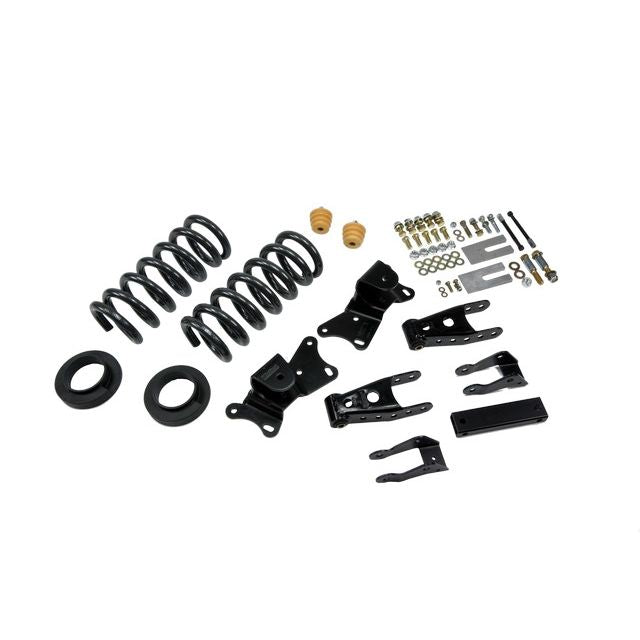 BELLTECH 720 LOWERING KITS Front And Rear Complete Kit W/O Shocks 1990-1996 Chevrolet Silverado/Sierra 3/4 Ton & 1 Ton (Ext/Crew Cab) 1 in. or 2 in. F/4 in. R drop W/O Shocks