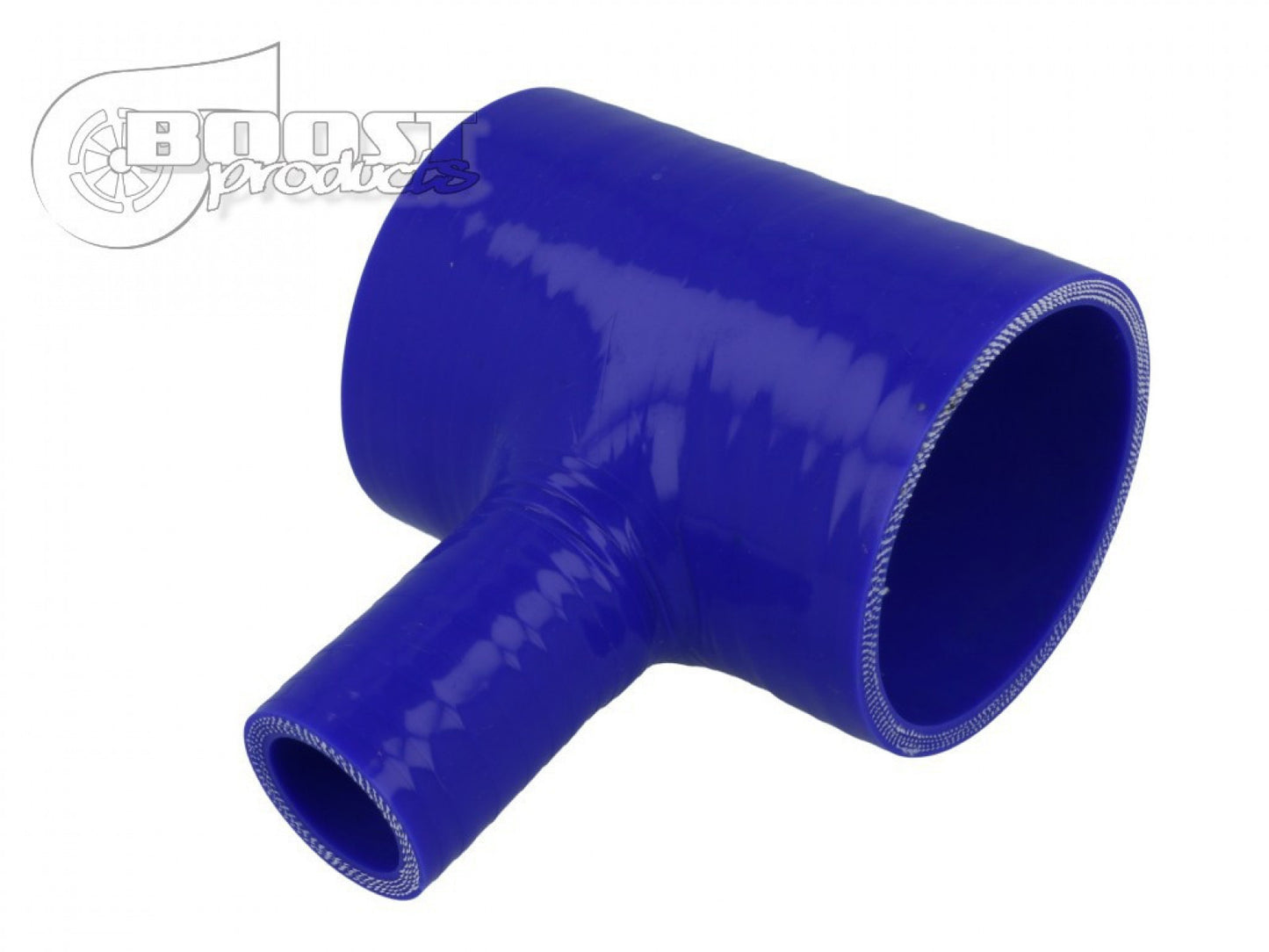 BOOST products Silicone T-piece Adapter 60mm (2-3/8") ID / 25mm (1") Branch ID / Blue '3279906025