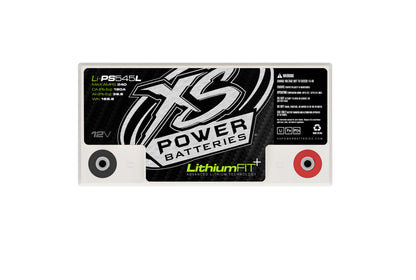 XS Power Batteries Lithium Powersports Series Batteries - M6 Terminal Bolts Included 240 Max Amps Li-PS545L