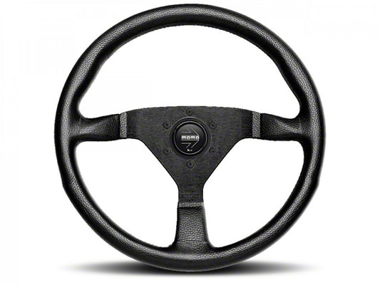 MOMO Montecarlo Black Leather Steering Wheel MCL35BK3B