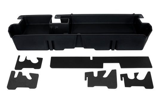 DU-HA 60051 Toyota Underseat Storage Console Organizer And Gun Case - Black