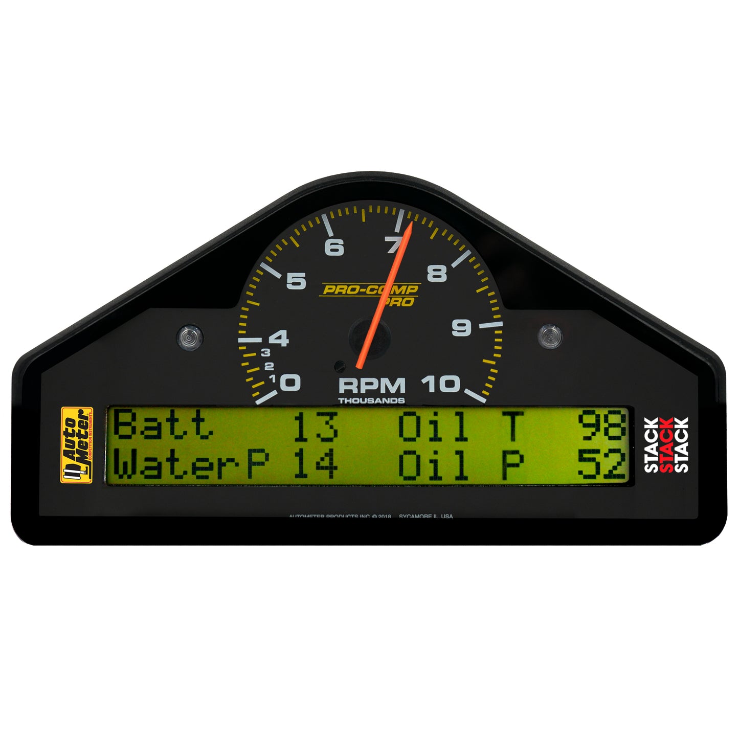 AutoMeter RACE DASH 0-4-10K RPM PRO-COMP PRO 6014